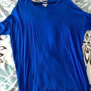 Bright blue Lularoe M Irma